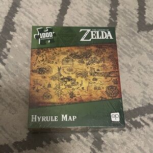 The Legend of Zelda Hyrule Map Puzzle